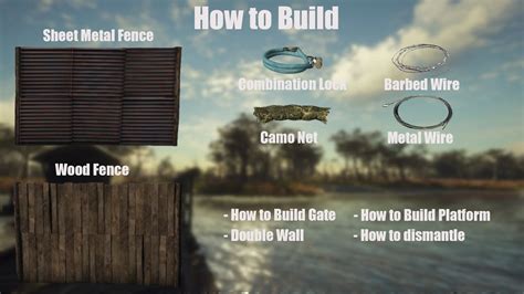 how to attach sheet metal dayz|dayz fence kit direction.